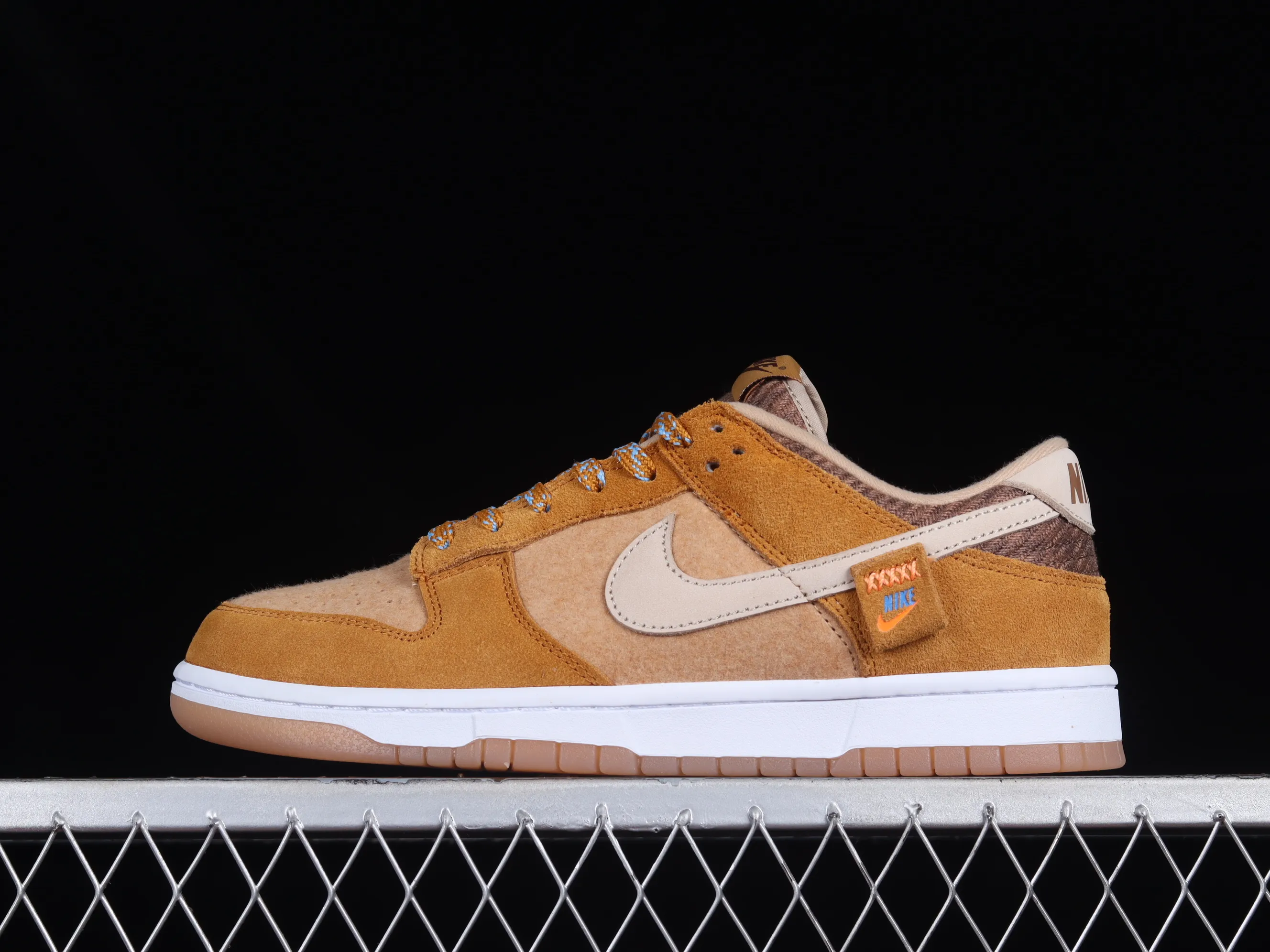 All categories Nk SB Dunk series Nk SB Dunk Low low-top sneakers Nk Dunk Low Xiongxiong joint name wheat color SB low-top sports and leisure sneakers DZ5350-288